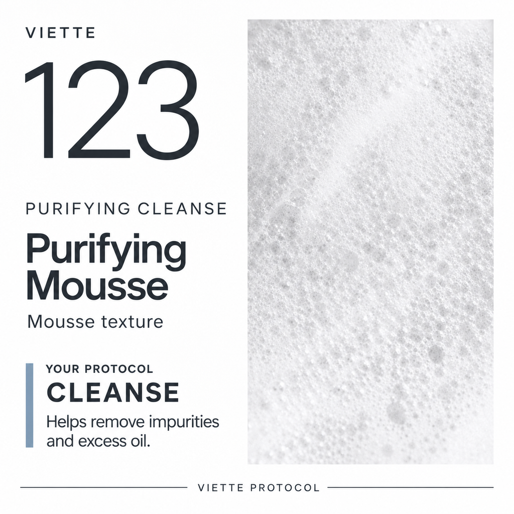 VIETTE PROTOCOL 123 Purifying Mousse — mousse texture