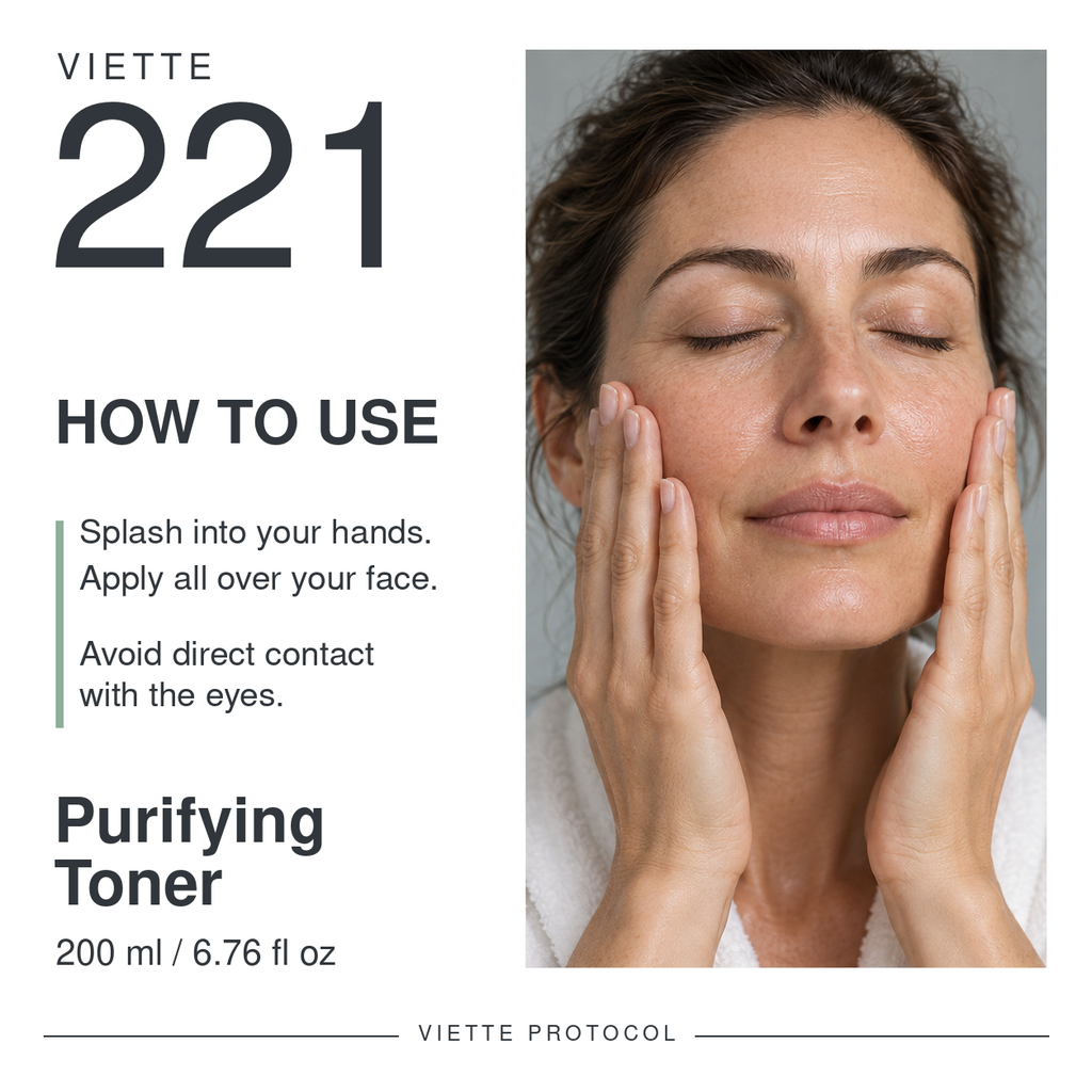 VIETTE PROTOCOL 221 Purifying Toner — how to use