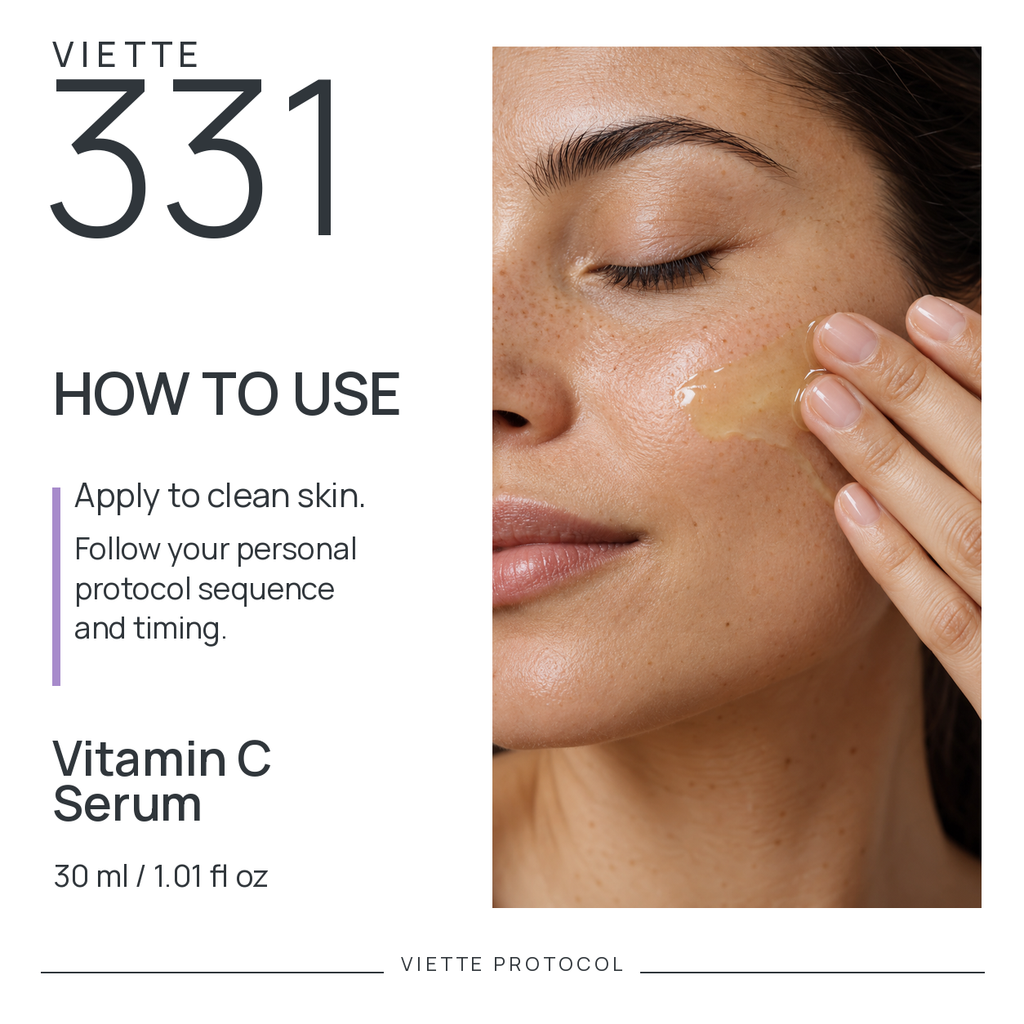 VIETTE PROTOCOL 331 Vitamin C Serum — how to use