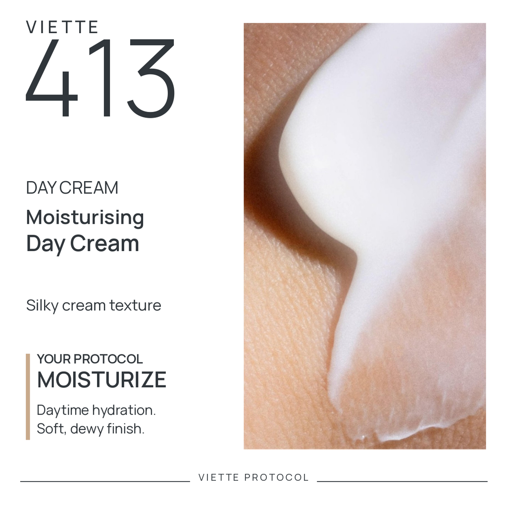 VIETTE 413 Moisturising Day Cream — texture