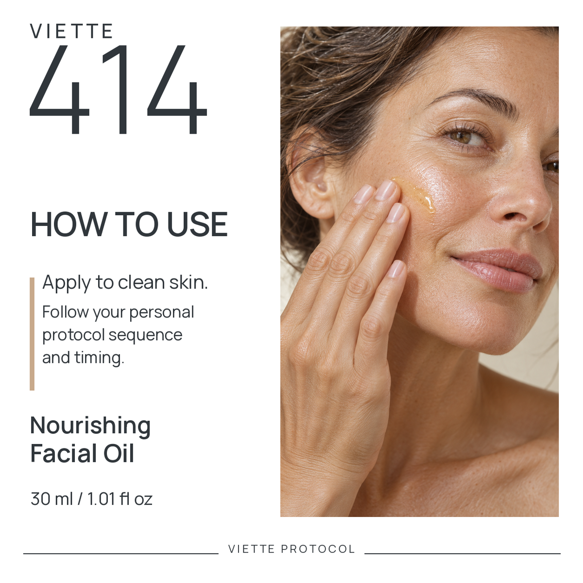 VIETTE 414 Nourishing Facial Oil — how to use