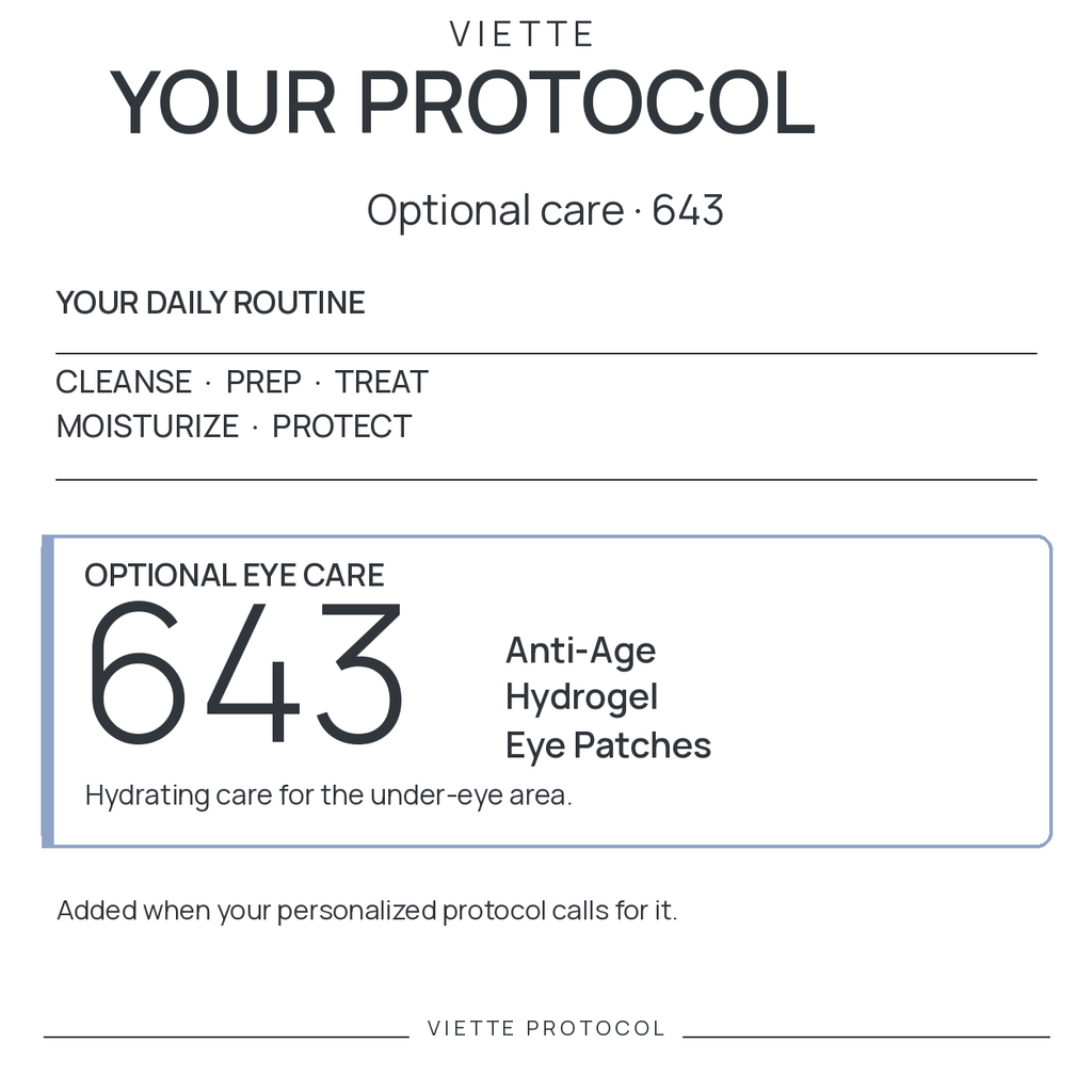 VIETTE PROTOCOL 643 — optional eye care