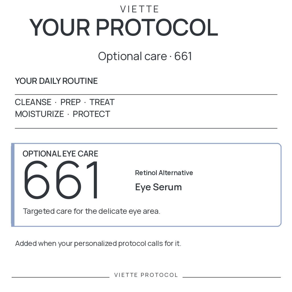 VIETTE PROTOCOL 661 — optional eye care