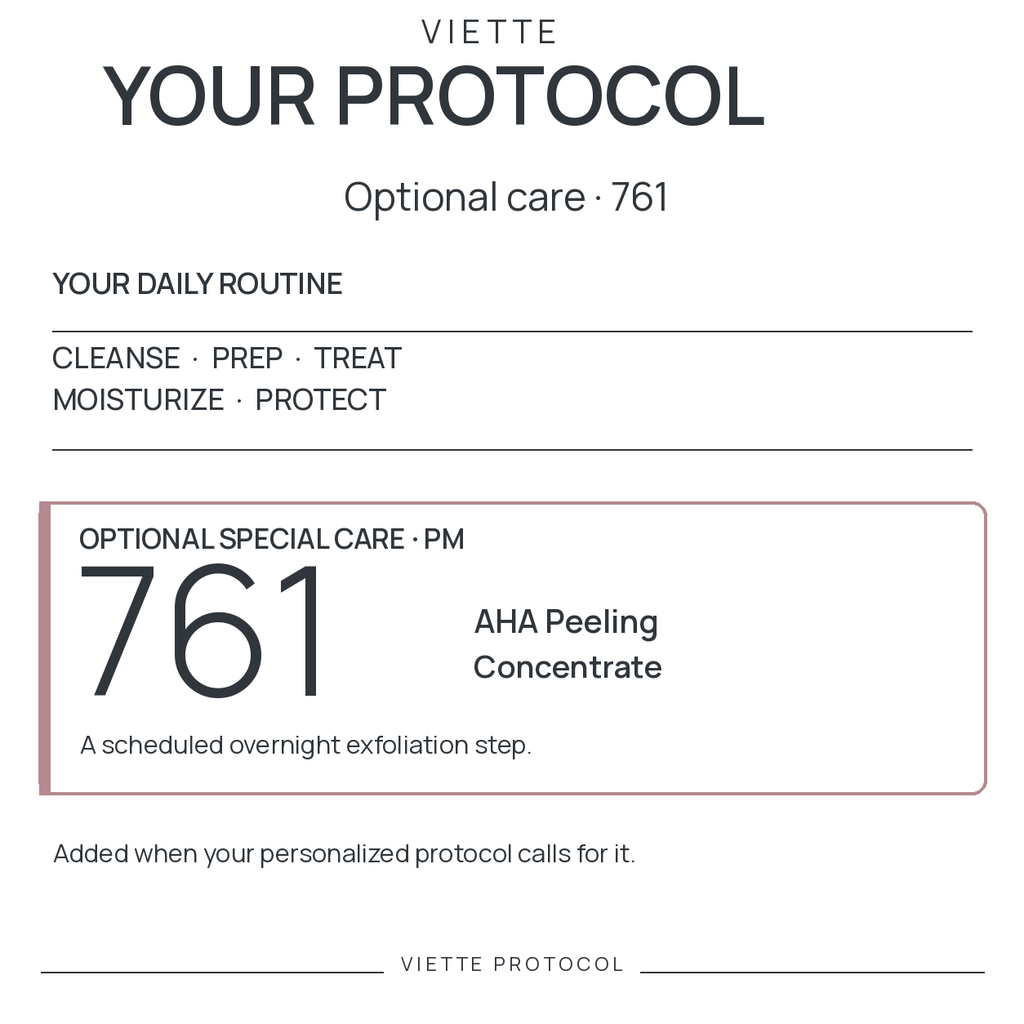 VIETTE PROTOCOL 761 — optional special care PM